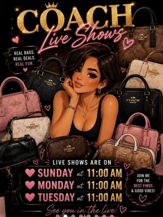 Coach Handbags - Live Show Going On Now! Lots Of Coach Of Course